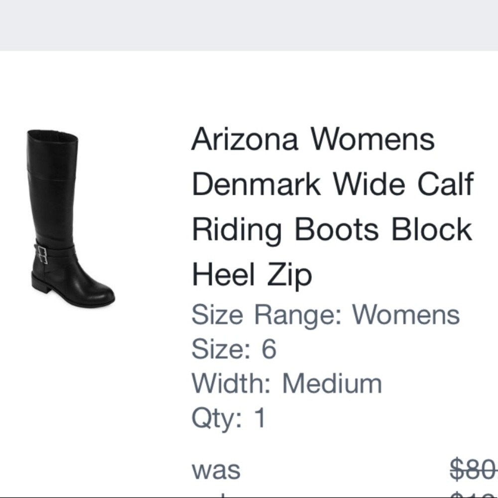 Wide calf riding boots